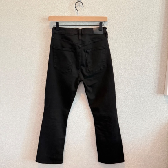 Citizens of Humanity Isola High Rise Cropped Bootcut Jeans Women's 26 Black - Picture 3 of 6